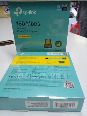 Tl-Wn725n Wireless (N) Nano Usb Adapter150mbps