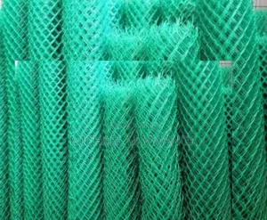 Green Coated Chain Link (50*50, 8ft, 8g)