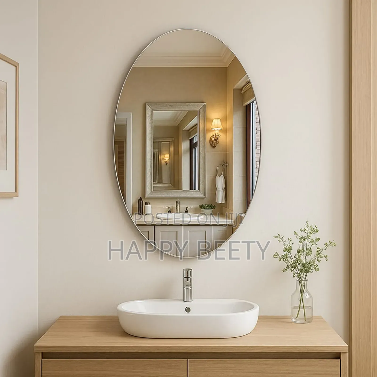 Pill and Stick Wall Mirror