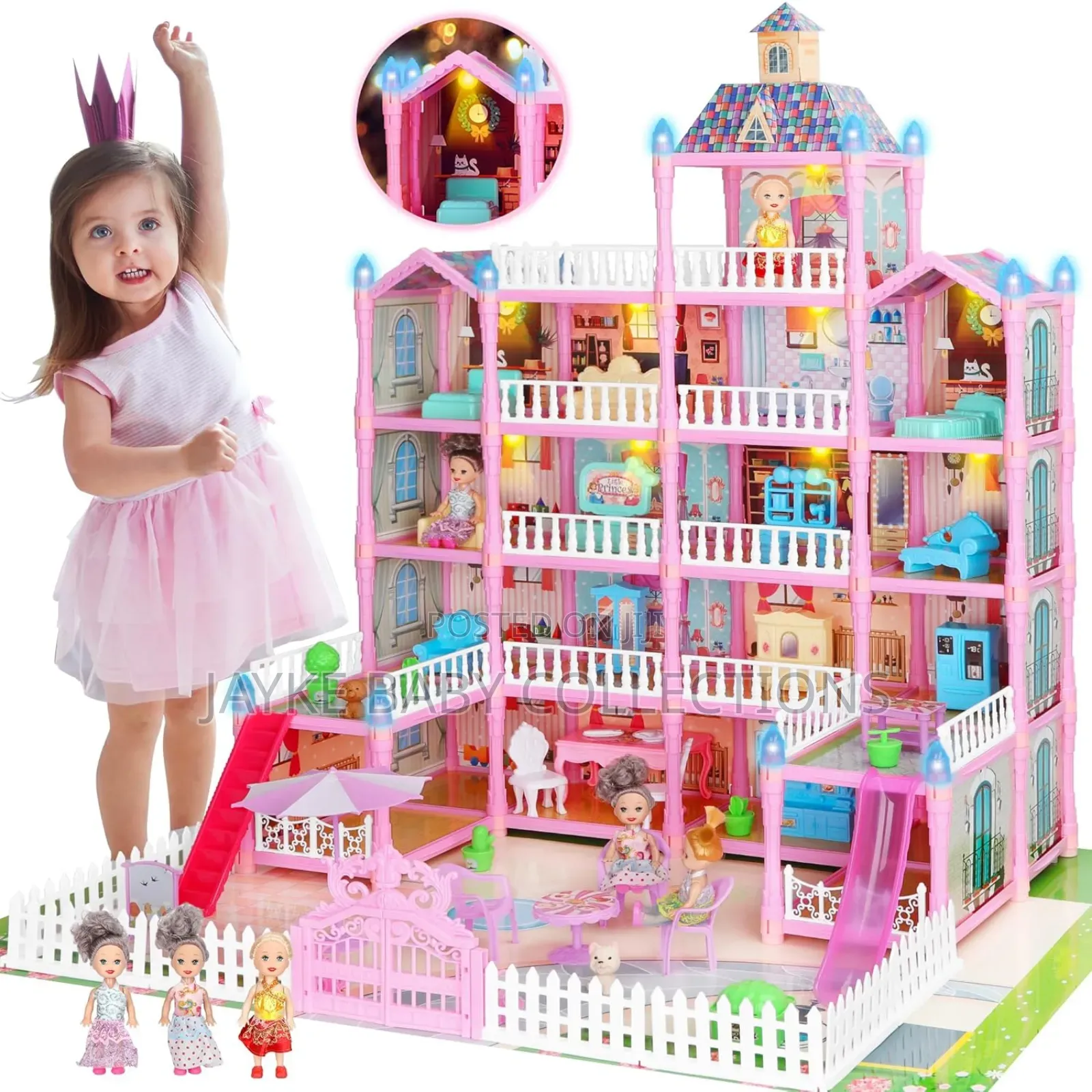 Pretend Kids Doll House