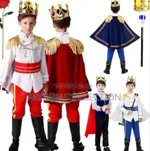 Professional Children's King Cosplay Costume