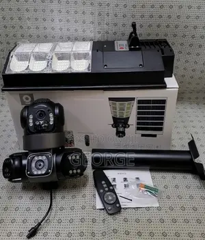 Outdoor Smart V380 Triple Lens Solar Camera 4g Camera.