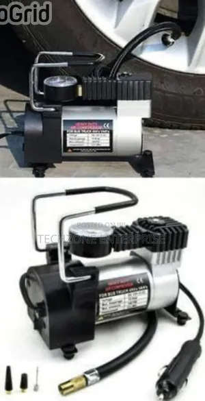 Generic Car Air Compressor Pump Tyre Inflator 1 Switch 