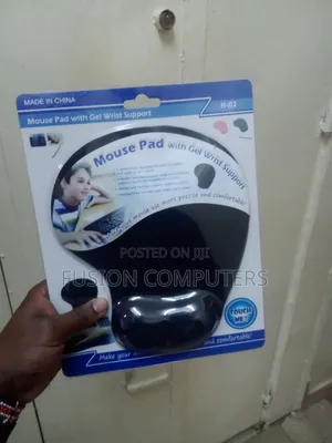 H-02 Mouse Pad With Gel Wrist Support