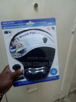 H-02 Mouse Pad With Gel Wrist Support