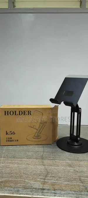Aluminium Alloy 360° Rotating Phone Metal Desk Phone Stand