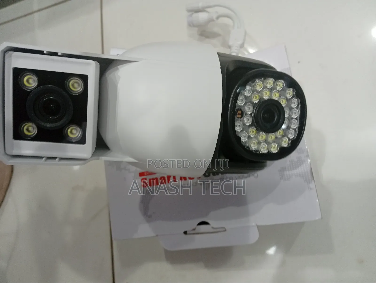 Wireless 4g Dual Lens Camera With Full Colour Night Vision