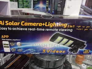 450w Solar Street Light With PTZ 4g CCTV Solar Camera