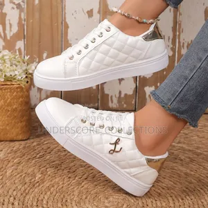 Black,White Closed Shoes
