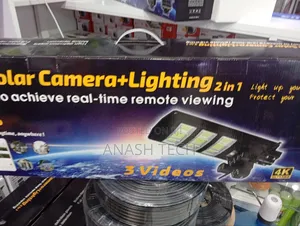 450w Ai Solar Camera Street Light With Remote Monitoring