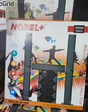 Nobel+ Nb-2040 5.1ch Multimedia Home Theater Speaker System,