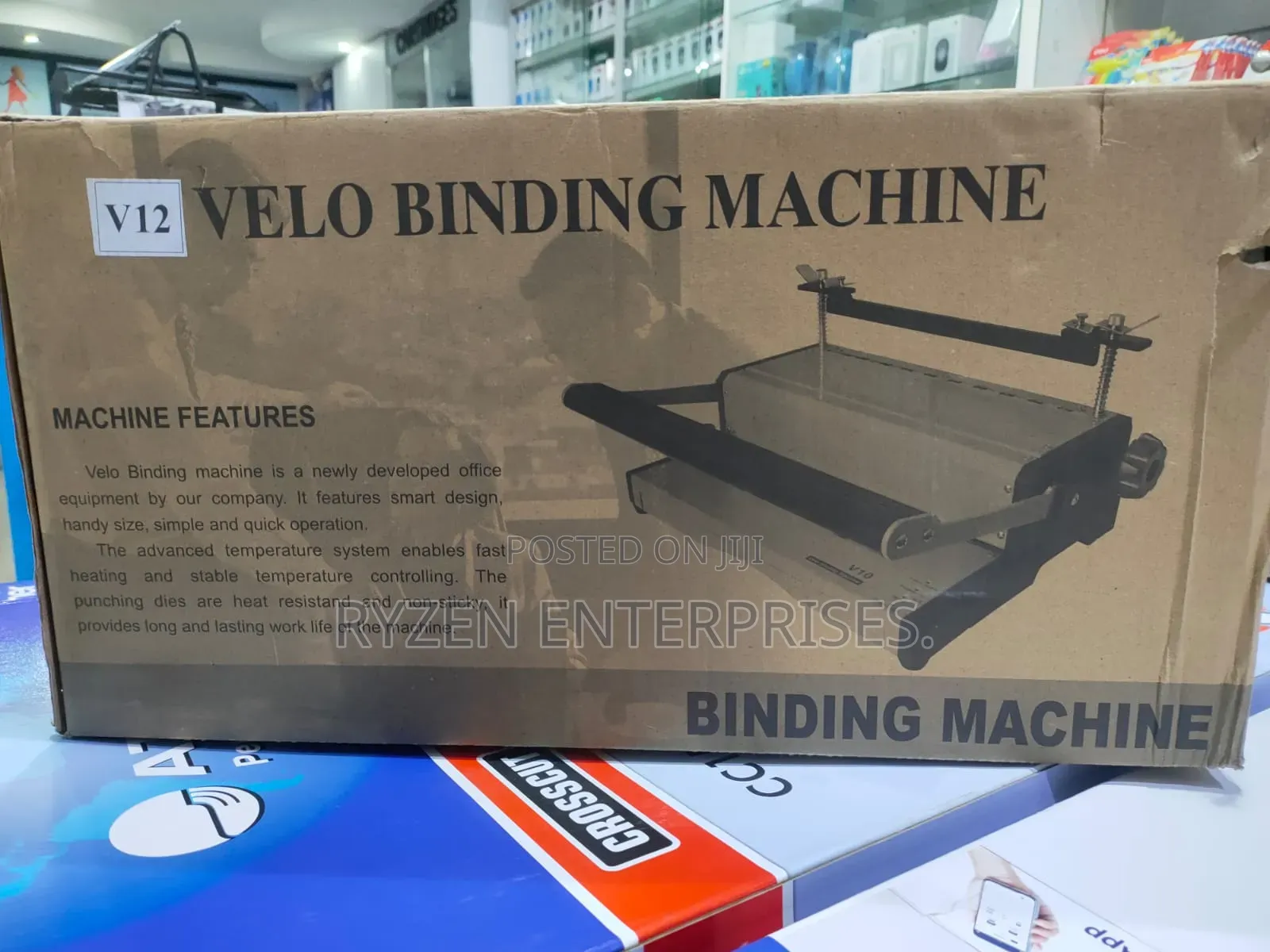 Velobinding Electric Binding Machine V12
