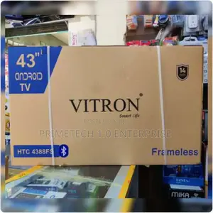 Vitron 43" Inches Tv Frameless Smart Android