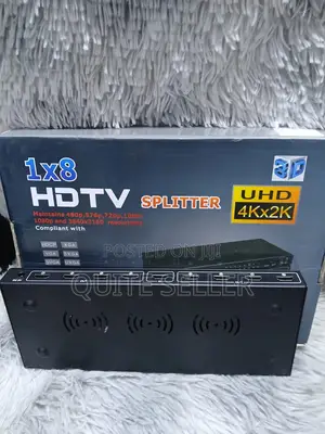 1x8 HDTV Video Splitter 8 Port 30hz Splitter
