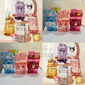 Disney Children's Double Drinking Water Bottle(Partitioned)