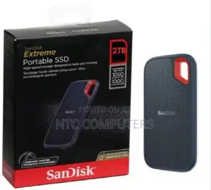 Sandisk E61 Extreme Portable External SSD V2 4tb - Black