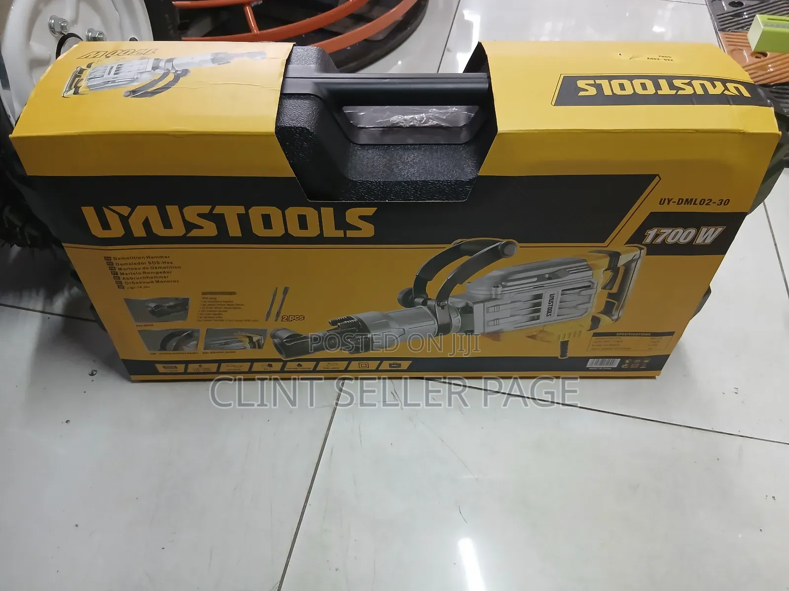 Concrete Breaker Demolition Hammer (Uyustool)