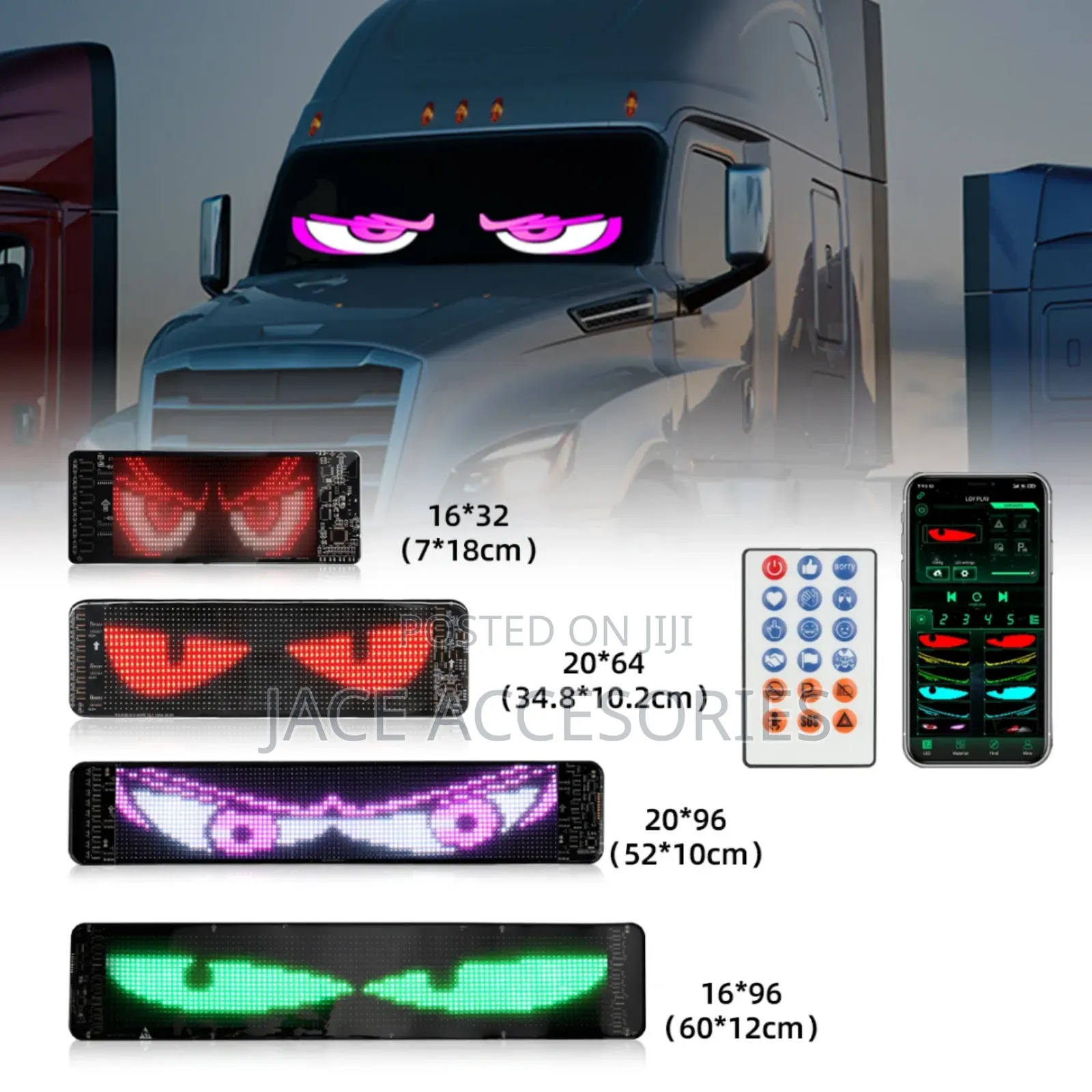 Panel Matrix Sighn Blinking Devil Eye