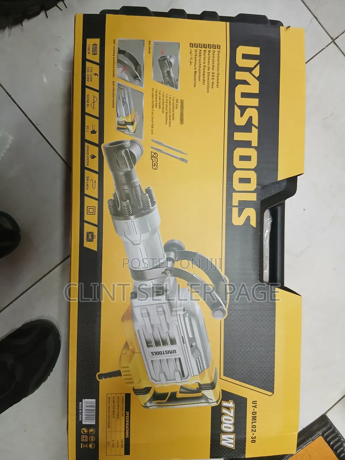 Electric Jack Hammer (Demolition Hammer) Uyustool