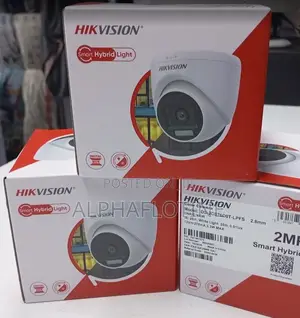 2mp Smart Hybrid Light Audio Fixed Turret Camera-Out/Indoor/