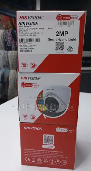 2.8mm-2mp Smart Hybrid Light Audio Fixed Turret Camera
