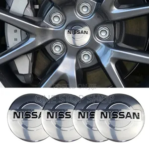 4pcs Nissan Wheel Hub Centre Cup Sticker