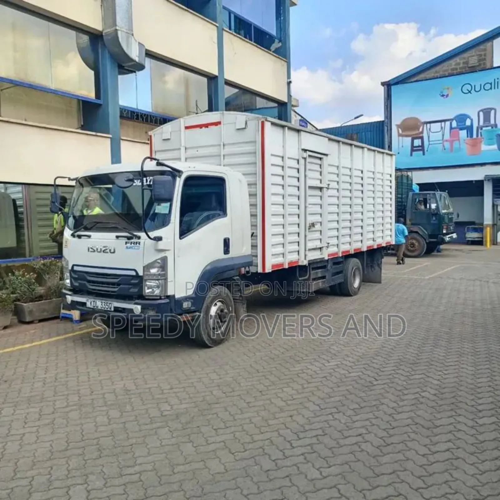 Truck for Logistic Errands Accessible