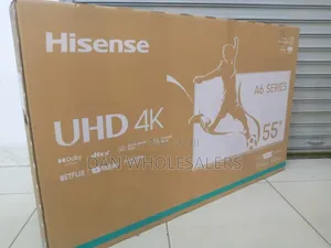 Ultra Hd Hisense Smart Tv 55” – Hdmi, Usb, Wi-Fi Enabled