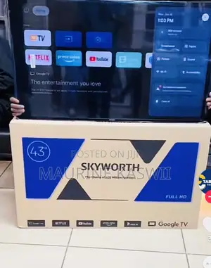 Skyworth 43” Google Frameless FHD