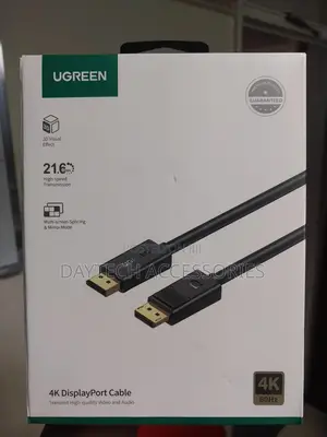 Ugreen Gold Plated Dp to Dp Displayport Cable 1.5 Meters