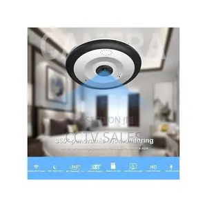 V380 Pro Fisheye Nanny Camera With Night Vision