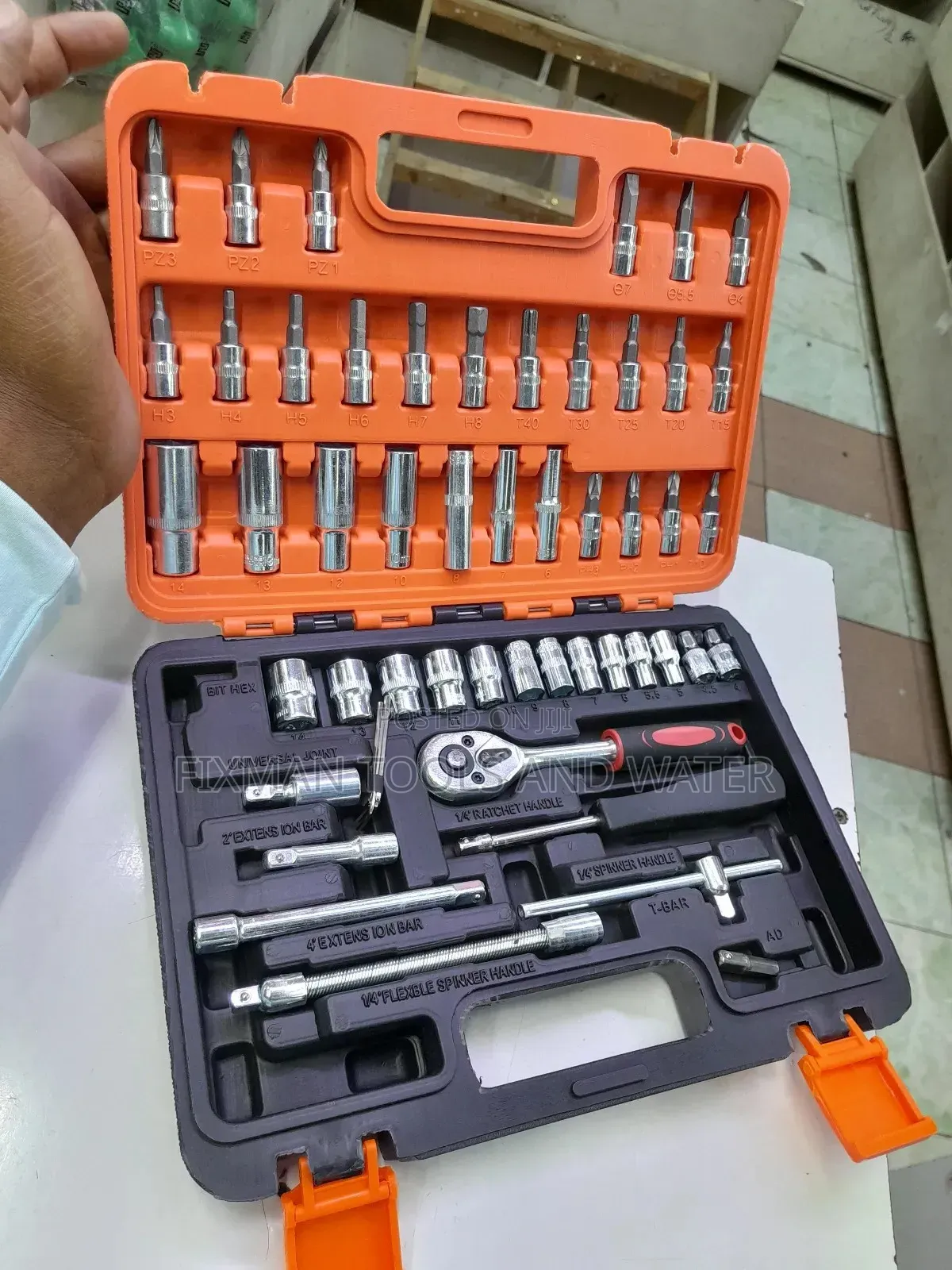 Diy Mechanic 53pcs Socket Wrench Spanners Set