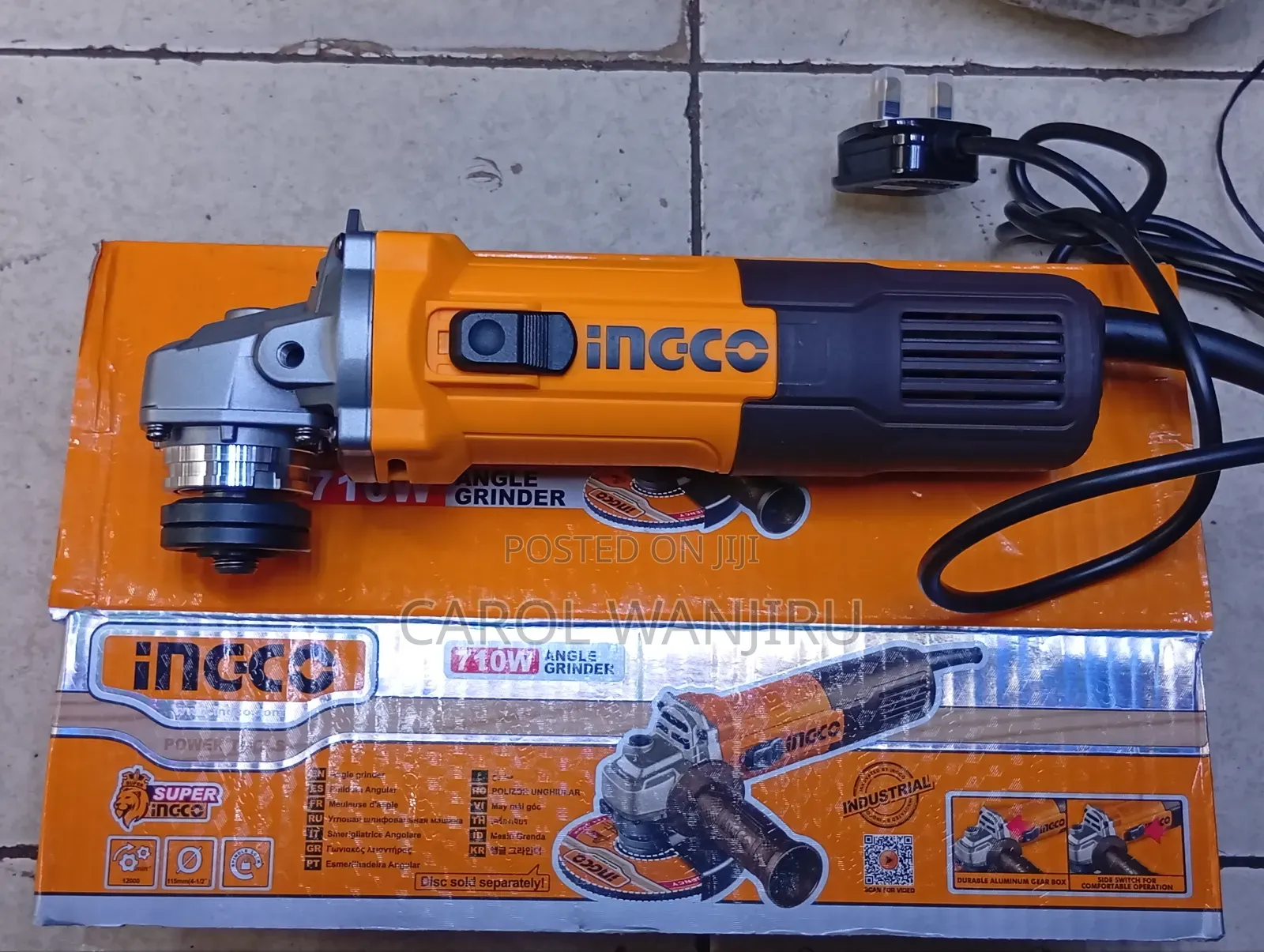 New Ingco Angle Grinder/710w Ingco Angle Grinder