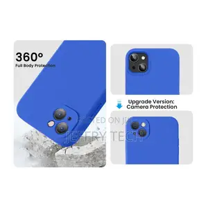 Gwaby Liquid Silicone Case for iPhone 14, Microfiber Lining