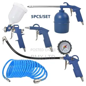 Versatile Pneumatic Kit for Painting and Tire Care