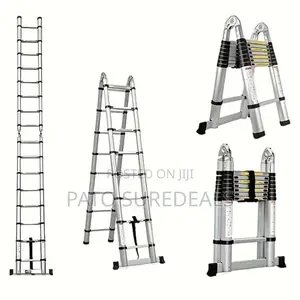 Dual Aluminium Ladder/Telescoping Ladder 3.6+3.6m