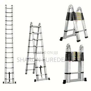Dual Aluminium Ladder/Telescoping Ladder 3.6+3.6m