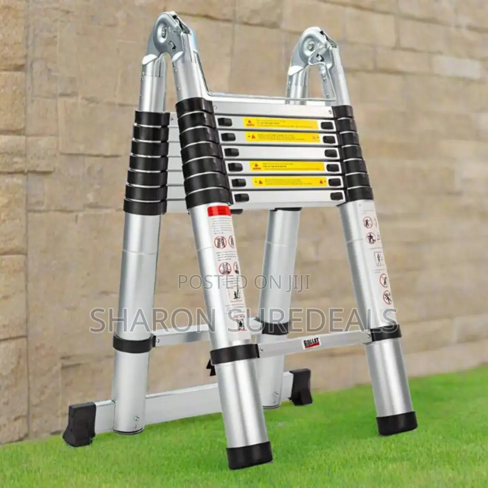 Dual Aluminium Ladder/Telescoping Ladder 3.6+3.6m