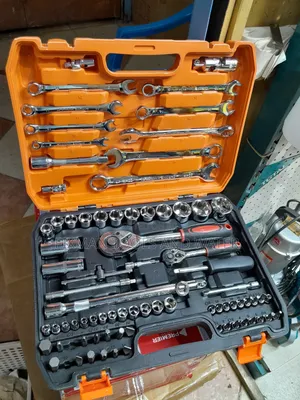 New Chrome Big Socket Wrench Spanners 82pcs Set