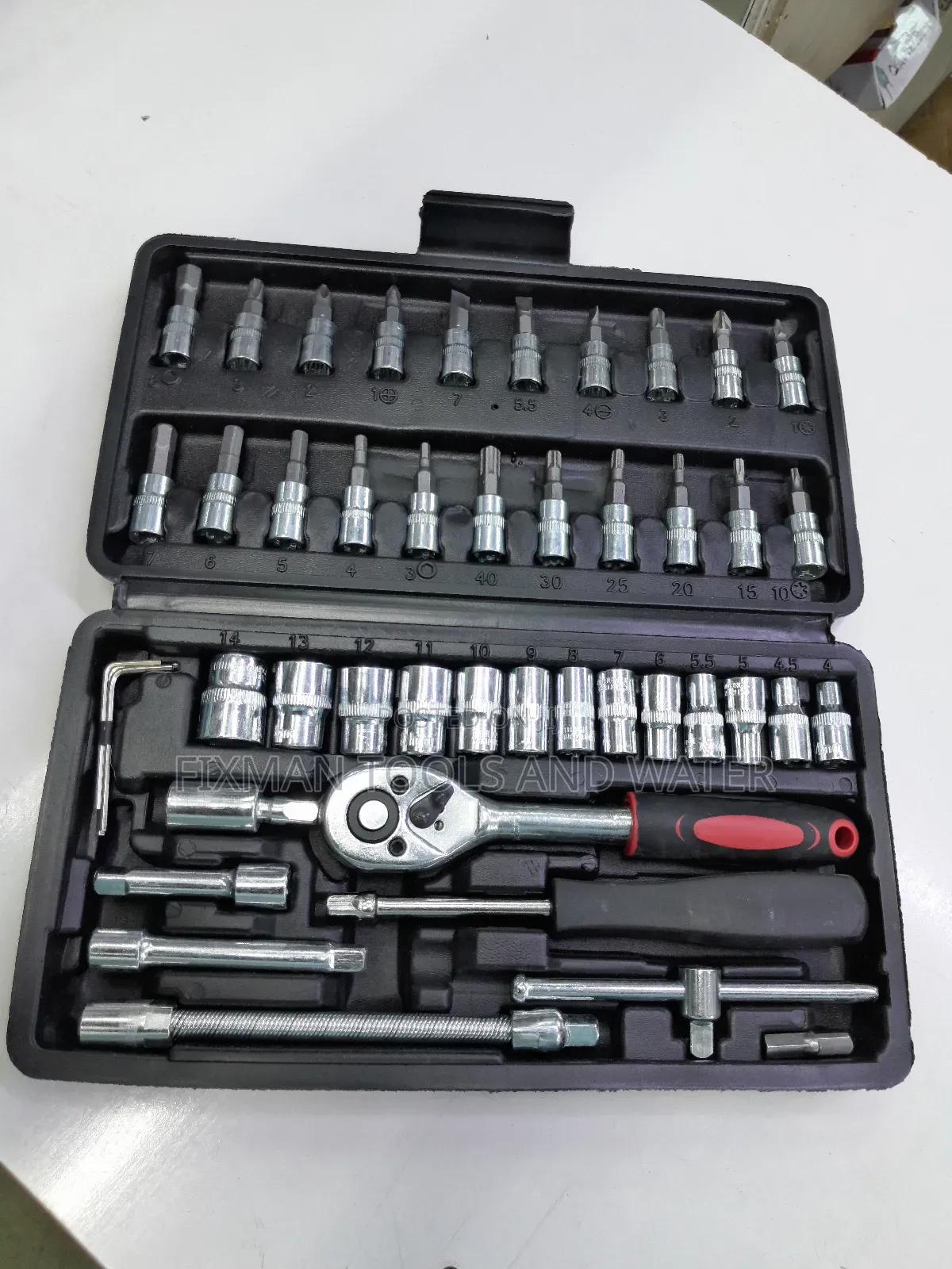 Heavy Duty Socket Wrench Spanners 46 PCS