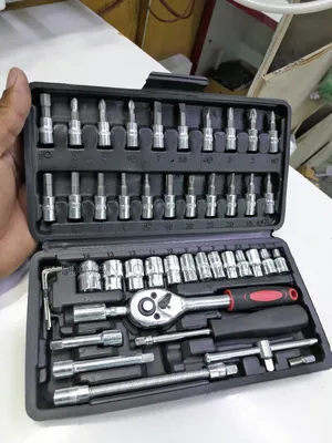 Heavy Duty Socket Wrench Spanners 46 PCS