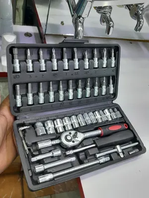 Mechanical Socket and Screw Drivers Set 46 PCS in 1