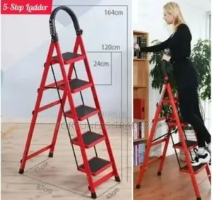 Foldable 5 Step Ladder