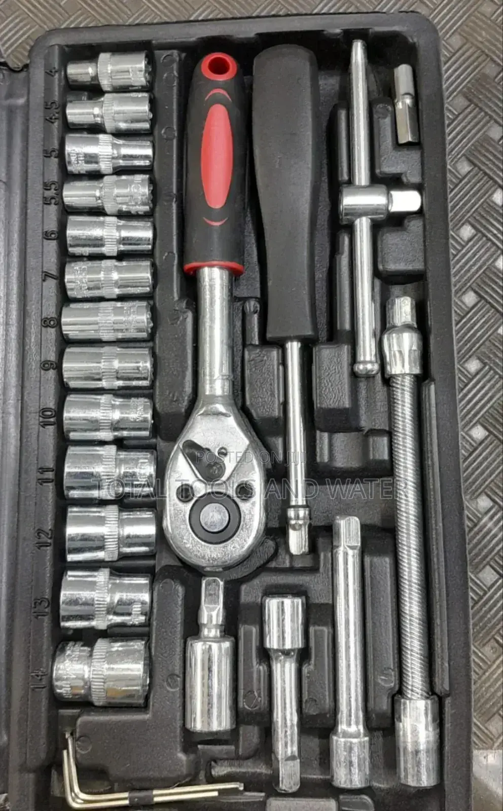 Tuff Socket Wrench Set Spanner 46pcs