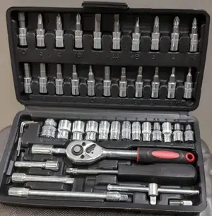 Tuff Socket Wrench Set Spanner 46pcs
