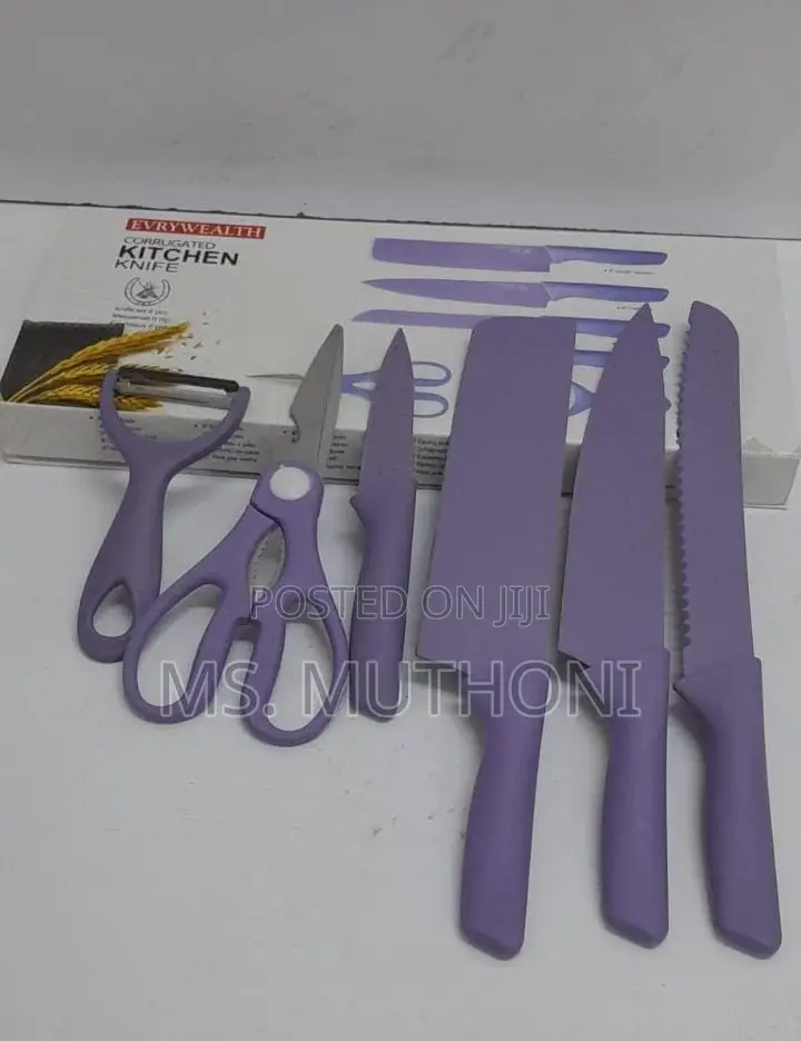 6 Pieces Knife Set