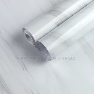 Marble White Contact Paper