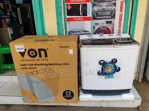 *Von 8kg Twin Tub Washing Machine