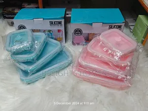 4pcs Collapsible Silicone Food Container-Cv