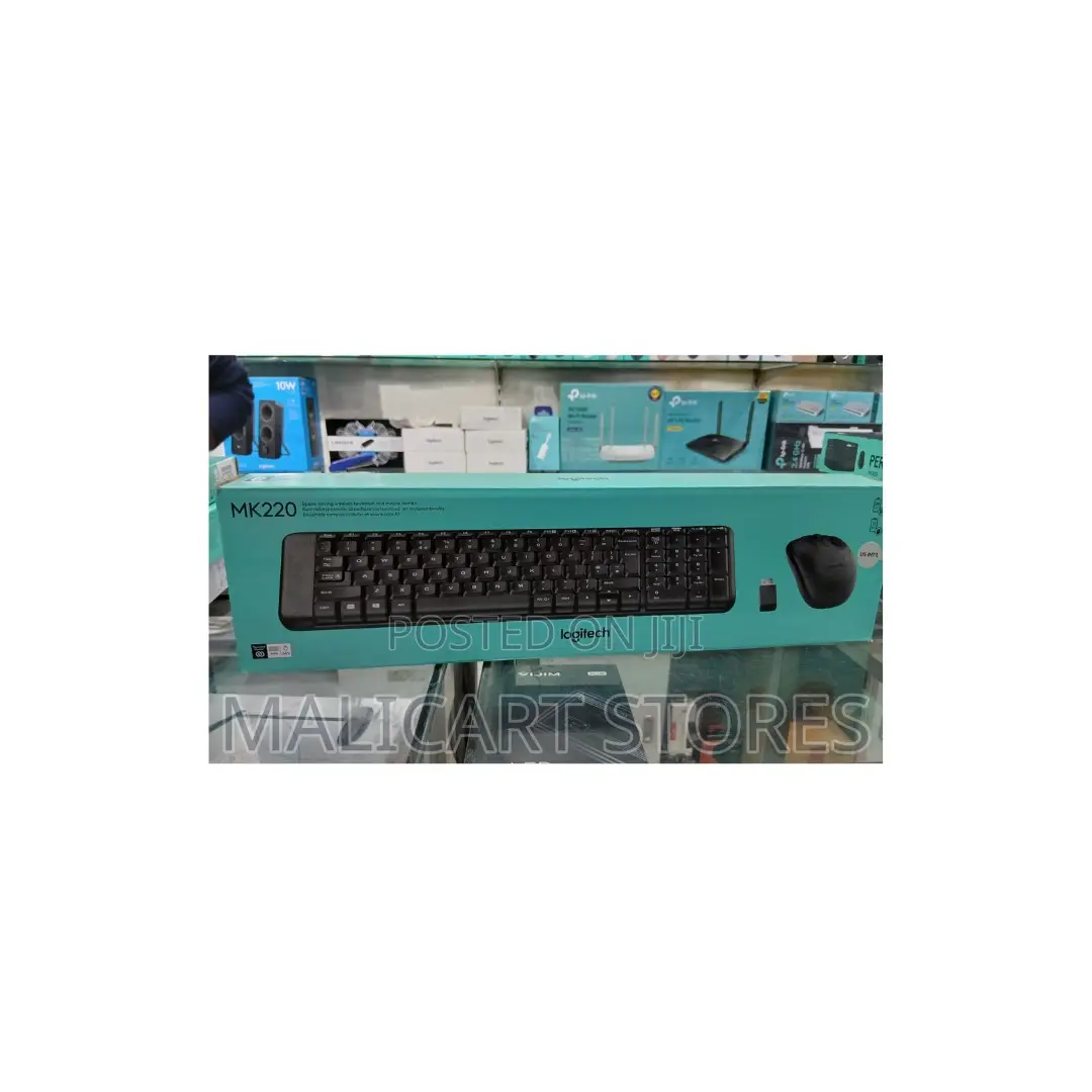 Logitech Mk220 Wireless Keyboard and Mouse Combo
